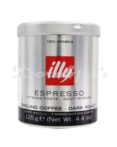 ILLY ESPRESSO DARK ROAST 125G