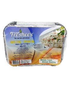 FRESHEE ALUMINUM  CONTAINER 450ML 10S