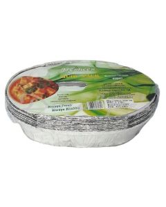 FRESHEE ALUMINUM CONTAINERS OVAL 600ML 10’S PACK