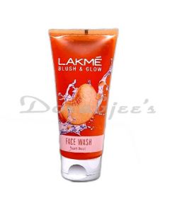 LAKME BLUSH & GLOW PEACH GEL FACE WASH 100ML