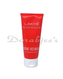 LAKME STRAWBERRY CREAM FACE WASH 100G