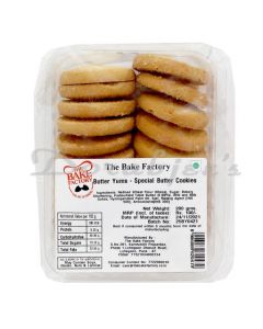 THE BAKE FACTORY  BUTTER YUMS 200 G S.