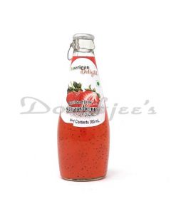 AMERICAN DELIGHT  BASIL DRINK STRAWBERRY 300ML