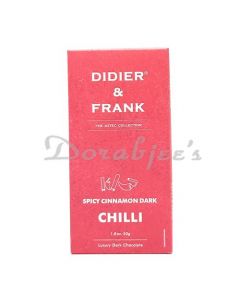 DIDER & FRANK 57% DARK CHOCOLATE CHILLI 50G