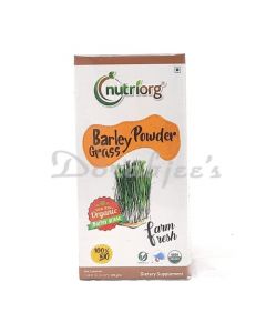 NUTRIORG BARLEY GRASS POWDER 100G