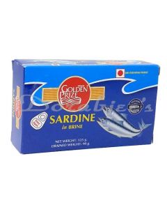 GOLDEN PRIZE SARDINE IN BRINE 125 G S