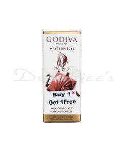 GODIVA HAZELNUT OYSTER CHOCOLATE 83G