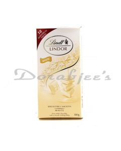 LINDT WHITE CHOCOLATE  100G