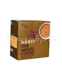 SOCIETY ONE MINUTE COFFEE 10S