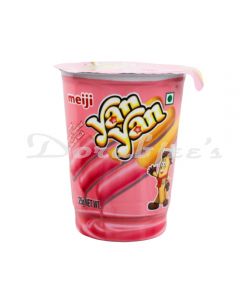 MEIJI YAN YAN CUP STRAWBERRY DIP 25G