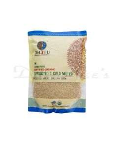 DHATU ORGANIC SPROUTED WHEAT DHALIA 500G