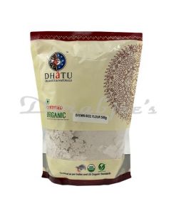 DHATU ORGANIC BROWN RICE FLOUR 500G