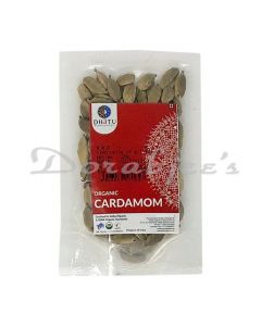 DHATU ORGANIC CARDAMOM WHOLE GREEN 50G