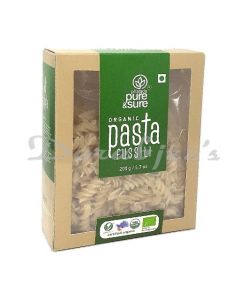 PURE & SURE ORGANIC PASTA FUSILLI 200 G