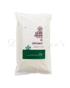 PURE & SURE ORGANIC JOWER FLOUR  500 G