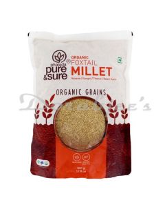 PURE & SURE ORGANIC FOXTAIL MILLET 500 G