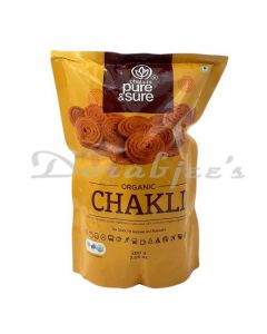 PURE & SURE ORGANIC CHAKLI 200G