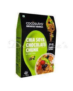 COCOSUTRA GRANOLA CHIA SOYA CHOCOLATE CHUNK 300G