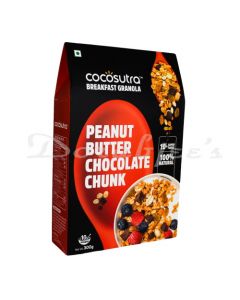 COCOSUTRA GRANOLA PEANUT BUTTER CHOCOLATE CHUNK 300G