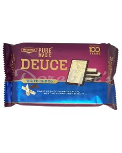 BRITIANNA PURE MAGIC DEUCE WHITE CHOCOLATE 60G