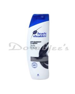 HEAD & SHOULDERS ANTI-DANDRUFF SHAMPOO SILKY BLACK 375ML