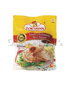 ZORABIAN CHICKEN CHEESE SPICY SALAMI 250G