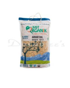 JUST ORGANIK ARHAR DAL- 500G