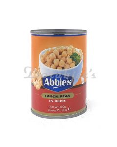 ABBIES CHICK PEAS IN BRINE 400G