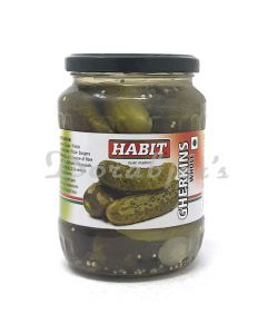 HABIT GHERKINS WHOLE-680G