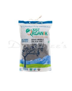 JUST ORGANIK URAD WHOEL BLACK 500G