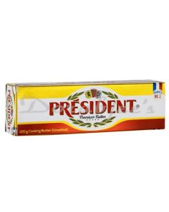 PRESIDENT BUTTER UNSALTED 100G