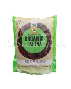 ORGANIC TATTVA RED CHILLI WHOLE 100G