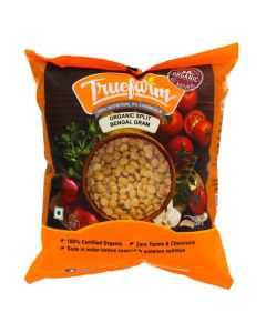 TRUEFARM ORGANIC SPLIT BENGAL GRAM 500G