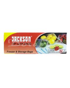 JACKSON ZIPLOCK BAG  (LARGE)