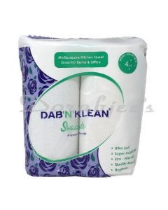 DAB N KLEAN KITCHEN TOWEL 4ROLL 2PLY 70S