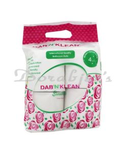 DABNKLEAN TOILET ROLL 4ROLL 2PLY 100G