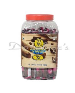 GONE MAD GANG OF 5  CHOCO WAFER STICK JAR 48 PCS