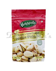 HAPPILO IRANIAN  ROASTED & SALTED PISTA 200G