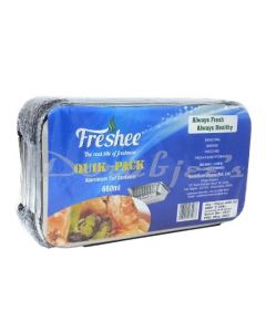 FRESHEE QUIK PACK ALUMINUM CONTAINER FOOD TRAY 660ML 25 PCS