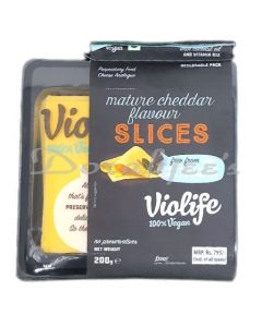 VIOLIFE VEGAN CHEESE  MATURE CHEDDAR 200G