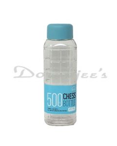 LOCK & LOCK  BLUE 500ML CHESS BOTTLE HAP816