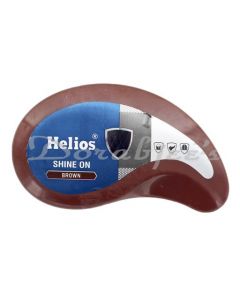 HELIOS SHINE ON INSTANT SHOE POLISH BROWN