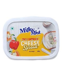 MMD MILKY MIST DAIRY CHEESE SPREAD CHILLI CAPSICUM -200 G