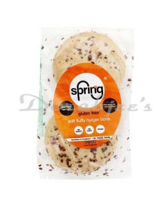 SPRINNG GLUTEN FREE PLAIN BURGERBUN BREAD 80G