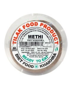 TILAK FOOD PRODUCT TINY  METHI KHAKHRA 200G