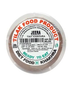 TILAK FOOD PRODUCT TINY  JEERA KHAKHRA 200G