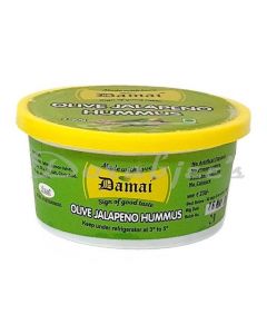 DAMAI OLIVE JALAPENO HUMMUS DIP 200G