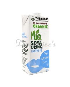 THE BRIDGE ORGANIC SOYA DRINK 1L