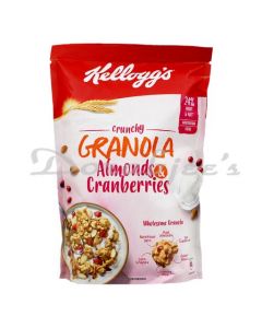 KELLOGGS CRUNCHY GRANOLA ALMOND & CRANBERRIES-460G