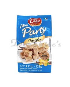 LAGO MINI PARTY WAFERS VANILLA 125G